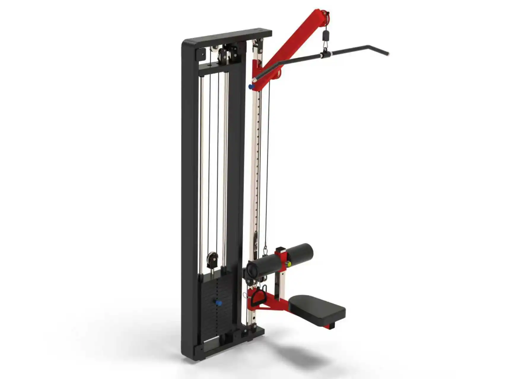 Wholesale Wall Mounted Cable Pulley  Lat Pulldown Low Row 3-in-1 Machine Compact Freestanding Pulley for Full Home Gym Training