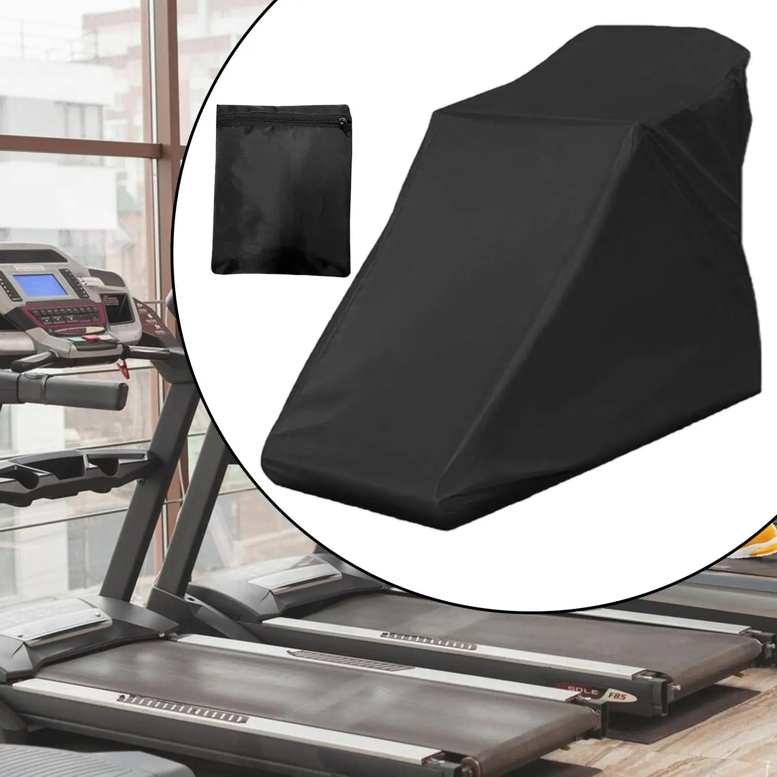 

Running Machine Cover Home Gym Protector Outdoor Waterproof Treadmill Cover