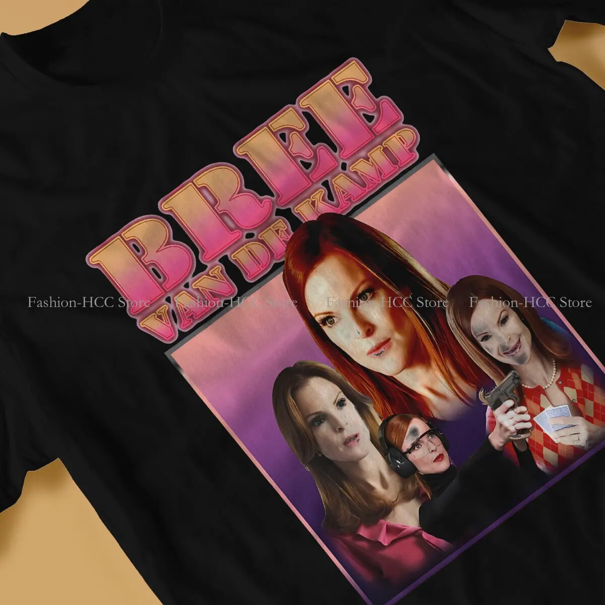 Bree Van De Kamp Homage Classic Graphic TShirt Desperate Housewives Susan Gabrielle Creative Casual T Shirt Male Polyester