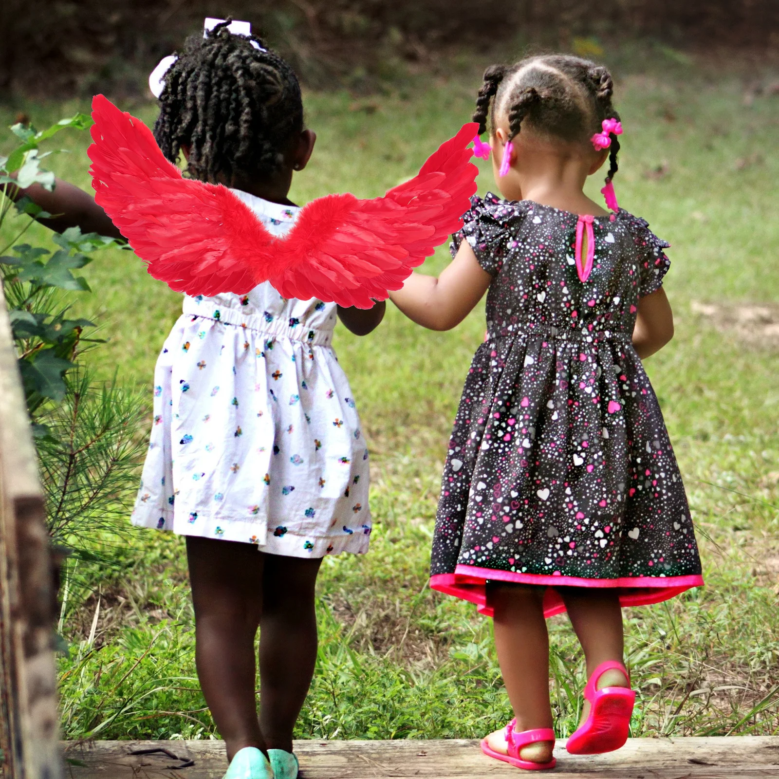 1Set Devil Costume Halloween Party Dress Children Cosplay Suit Durable Lightweight Devil Costume Kids Role-Play Suit