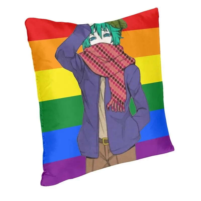 Shin Tsukimi LGBT Cushion Cover Double-sided Printing YTTD Game Anime Floor Pillow Case for Car Cool Pillowcase Decoration