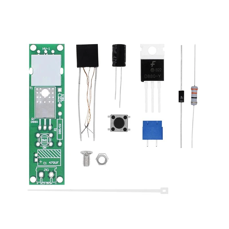 DC3-5V لتقوم بها بنفسك عدة مولد الجهد العالي قوس الشاعل ولاعة عدة لمجموعة الإنتاج الإلكتروني DIY