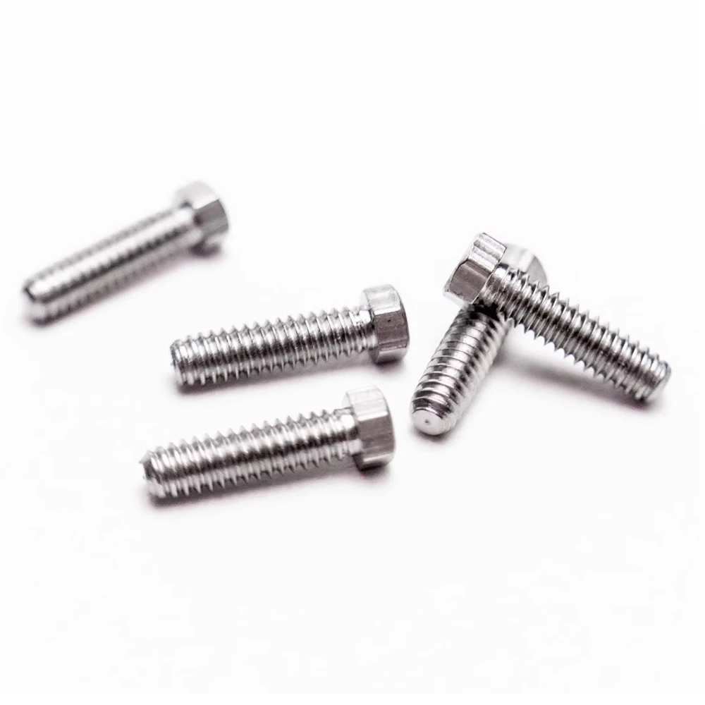 CUT High strength precision machining 304 non-standard M1.6 M2.0 hexagon screws