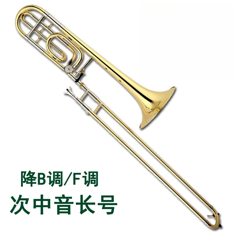 

Fall B to F, tenor, trombone, wind band, wind instruments, students play professionally, lacquered gold