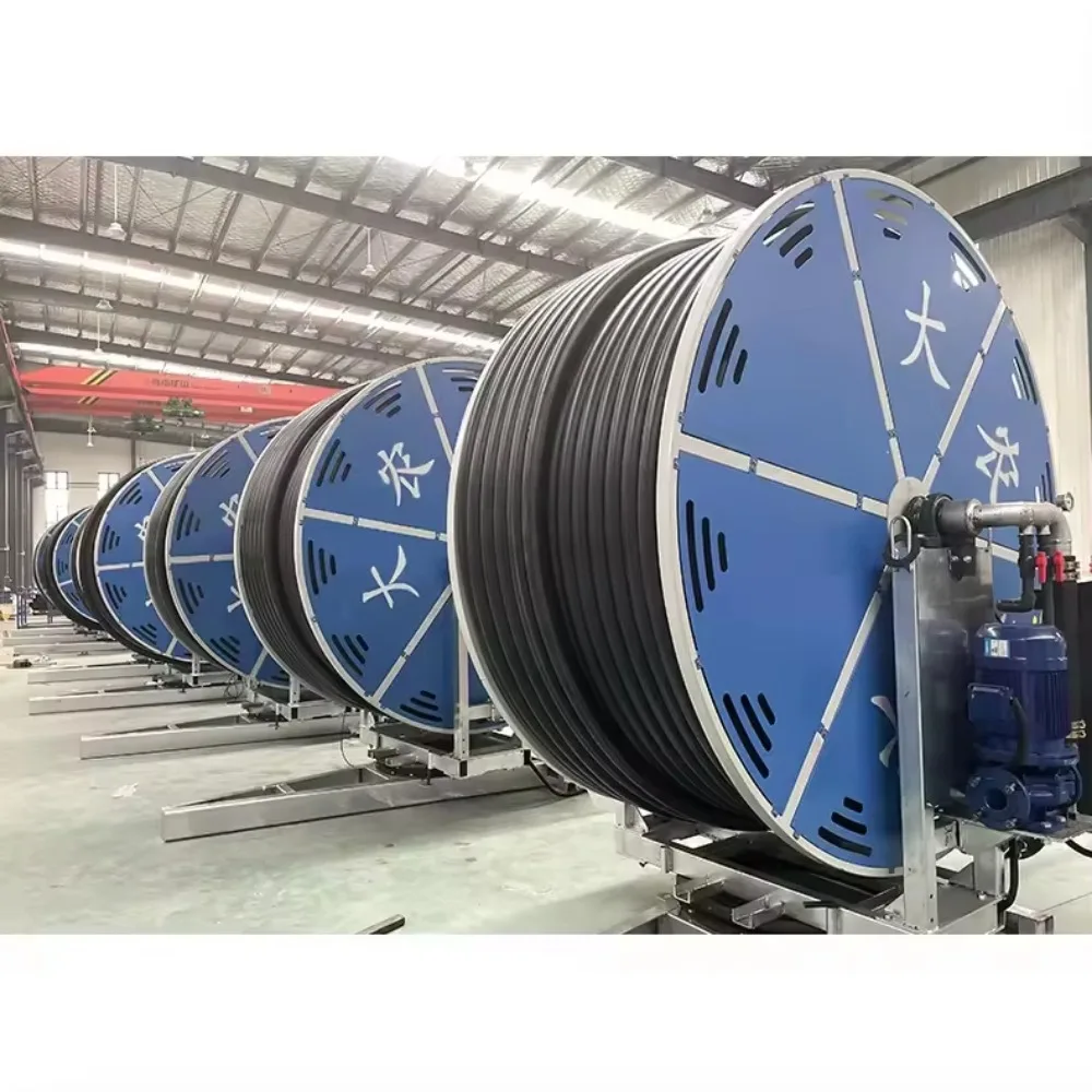 Factory Direct Supply Impact Resistance Hard Reel Irrigation Sprinkler Machine