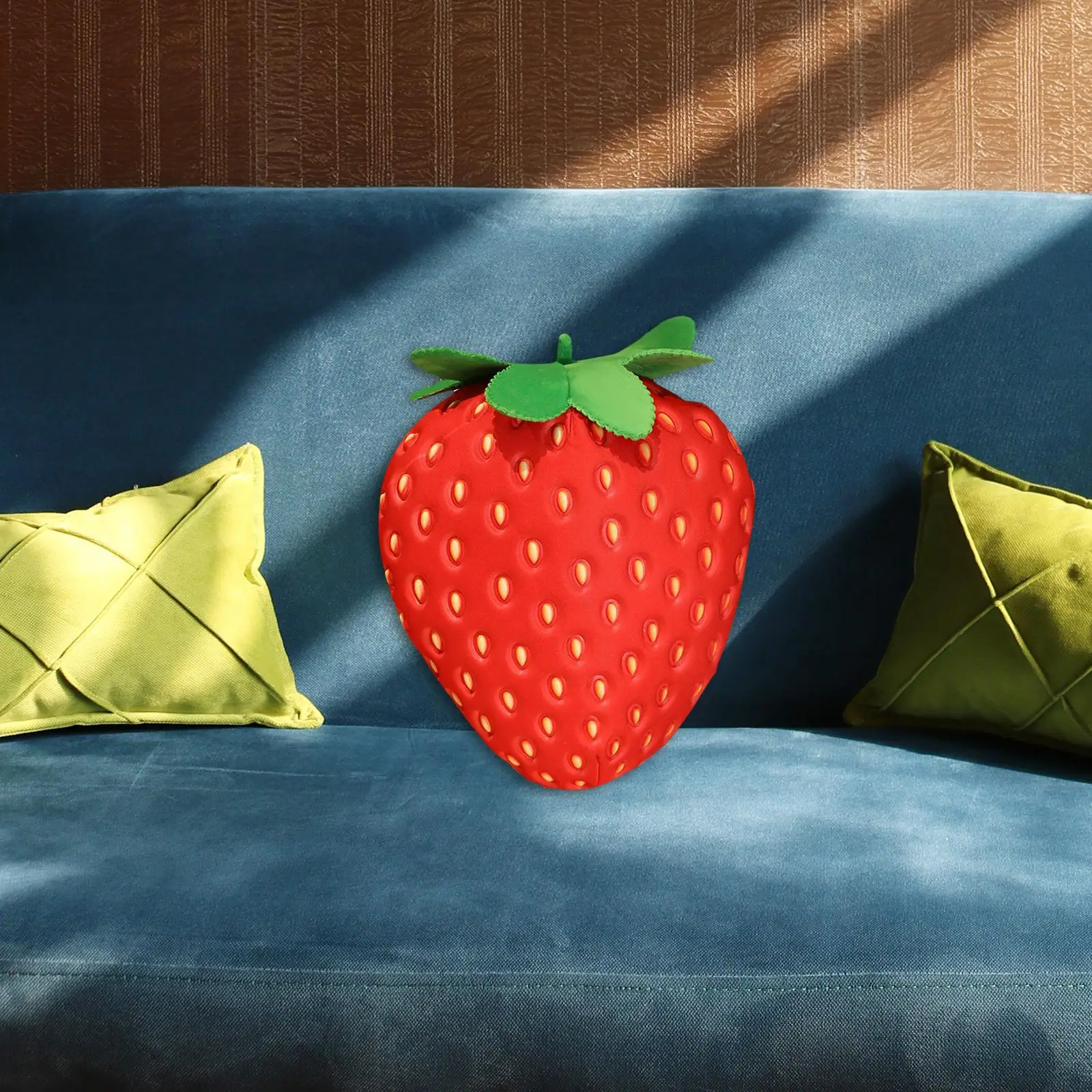 

Strawberry Plush Toys Sleeping Pillow Throw Pillow for Bedroom