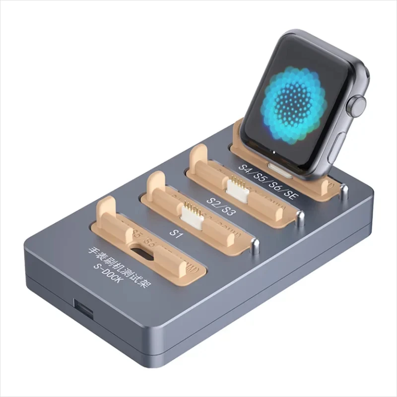 JCID Aixun S-Dock Watch Restore Toolfor Watch S1 S2 S3 S4 S5 S6 restoring iWatch Test stand repair  tool