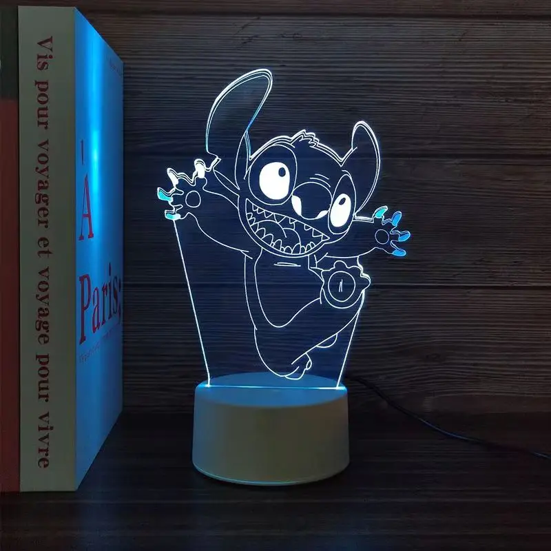 

Стежка 3D Милый мультяшный ночник Дизайн Plug in Bed Lamp Настольная лампа Лампа для спальни Лампа для кровати Маленькие подарки для мальчиков и девочек Новый