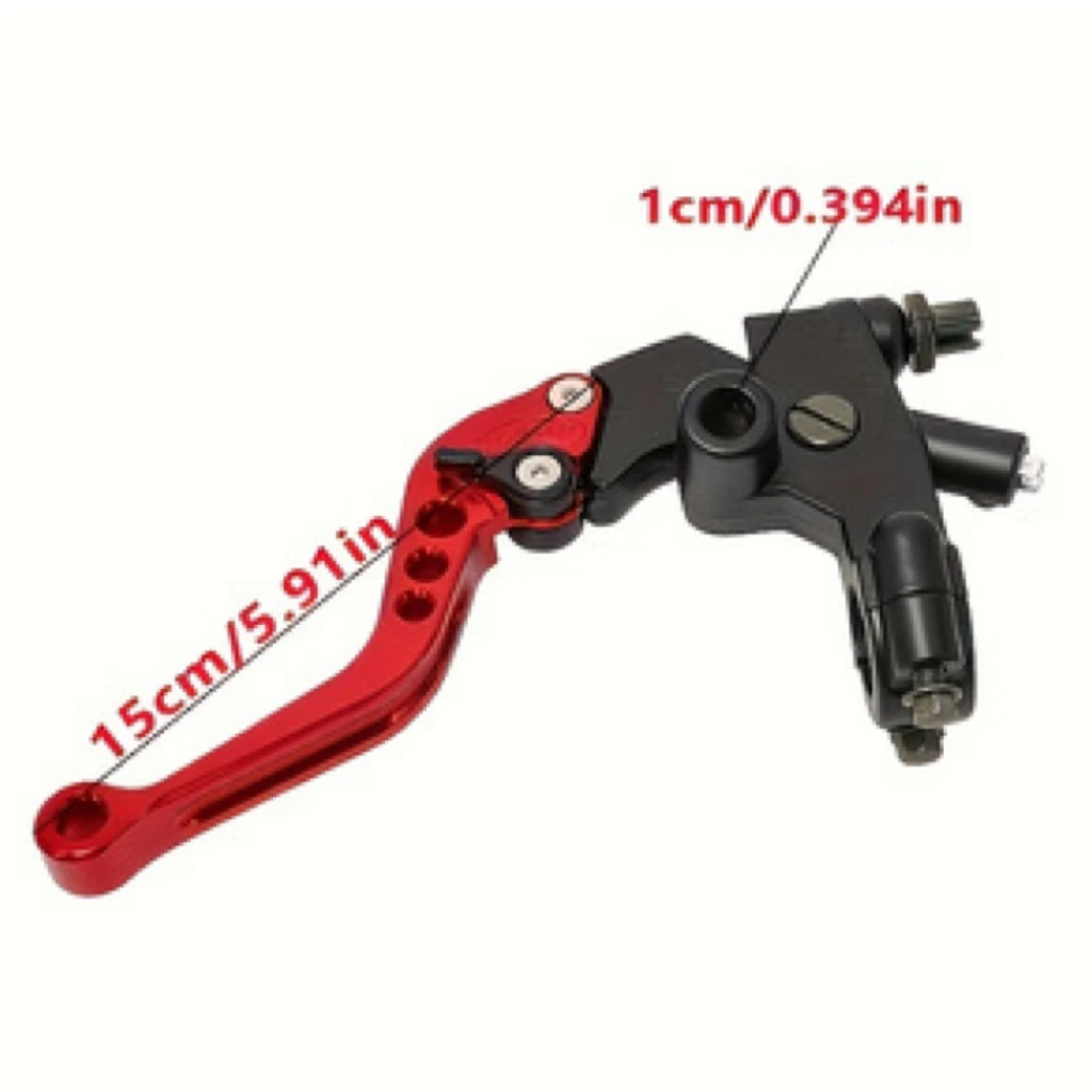 Aluminum Adjustable Clutch Lever Assembly Replacement For Sport Street Dirt Bike Ninja Style Motorcycle Modification Handlebar