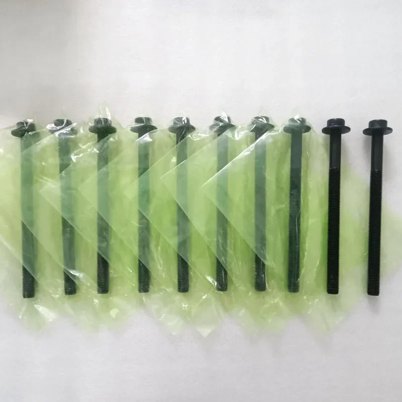 

LR073643 JDE36434 14-13249-01 Cylinder Head Bolts for Discovery RANGE ROVER EVOQUE L538 L494 L560 Jaguar X761 2.0L 204DTA AJ20D4