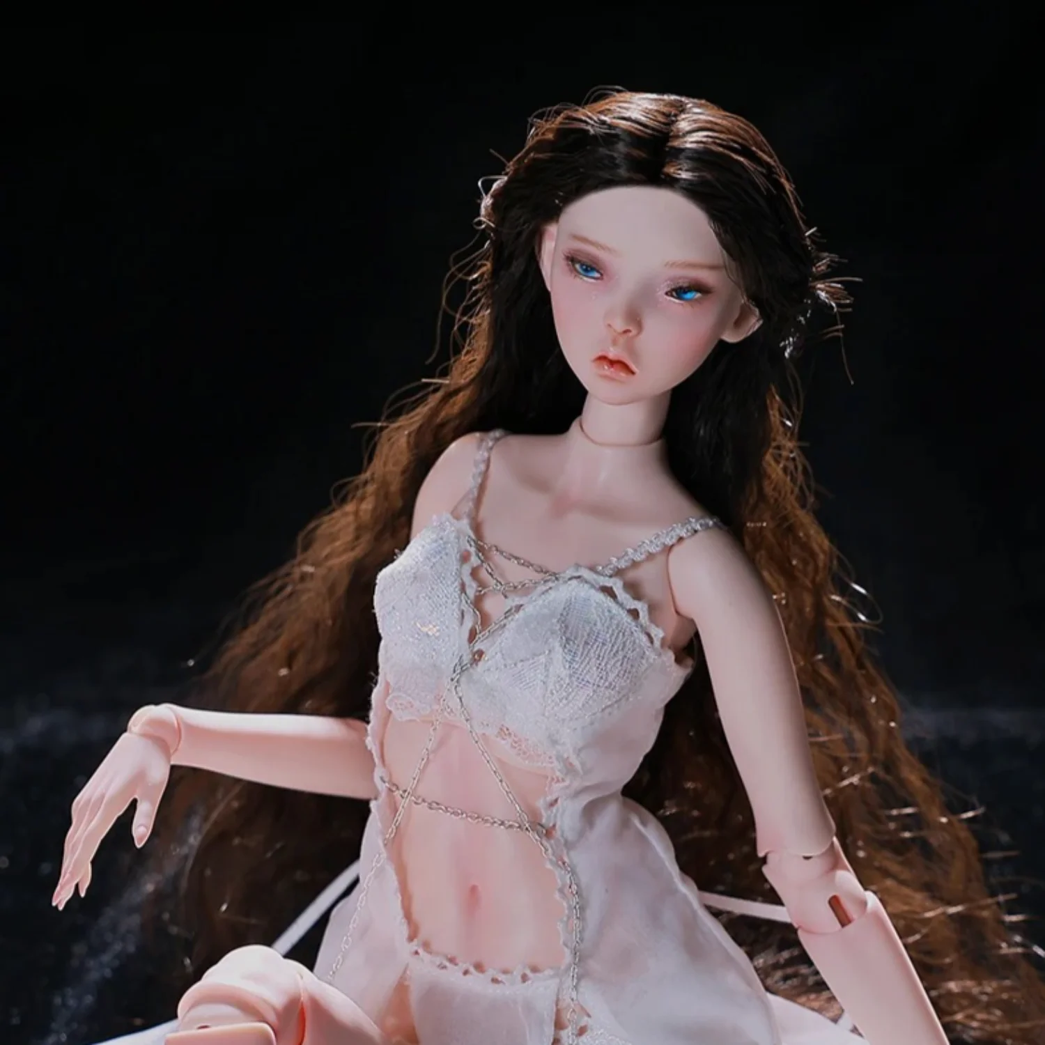 ShugaFairy Phyllis E 1/4 BJD Special Body Artistic Big Belly Slender Poseable Resin Doll Full Set | Limited Collector's Edition