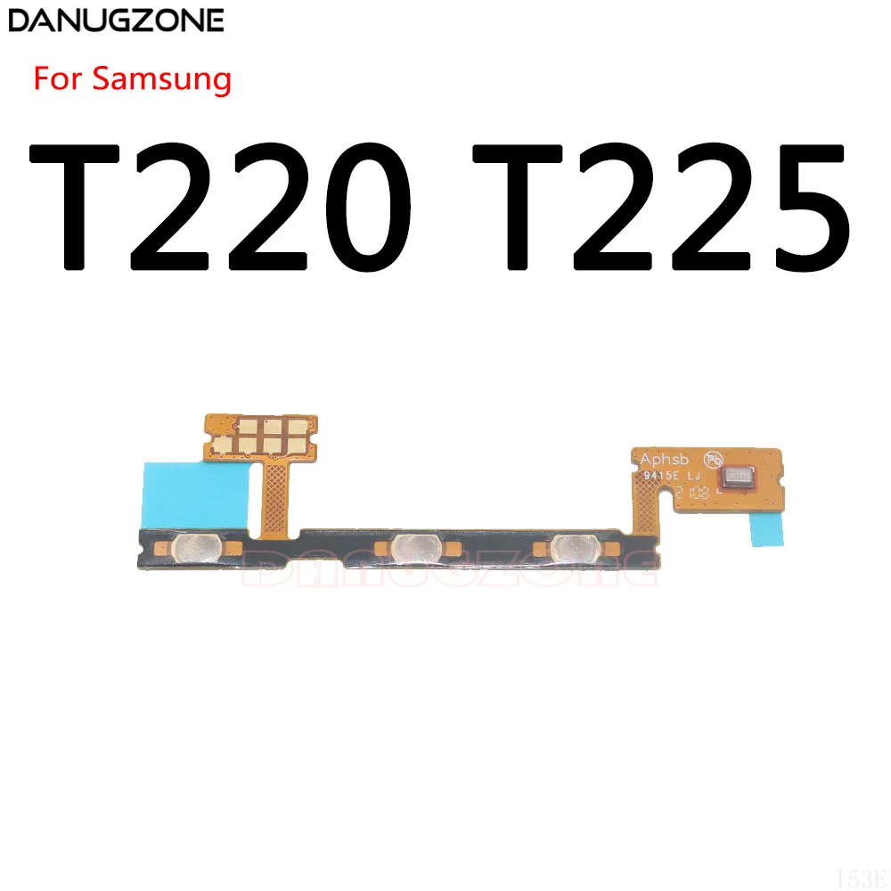 For Samsung Galaxy T290 T295 T220 T225 T310 T311 T315 T321 T325 T500 T505 Power Button On / Off Volume Mute Switch Flex Cable