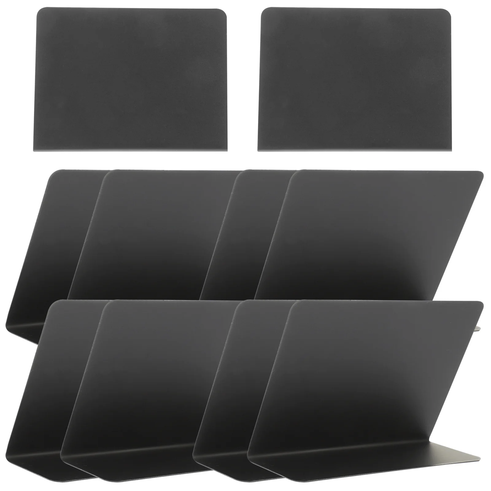 10 قطعة علامات السبورة الاكريليك الصغيرة سطح المكتب قابلة لإعادة الاستخدام قابل للمسح لوحات الرسائل للمقهى مطعم ديكور غرفة مكتب المنزل #5