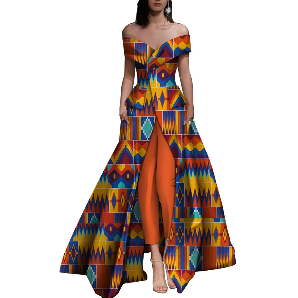 

Party Prom Dresses For Women Elegant Evening Gown African Dubai Black Abayas 2024 Spring Female Clothing Short Sleeve Ankara Set