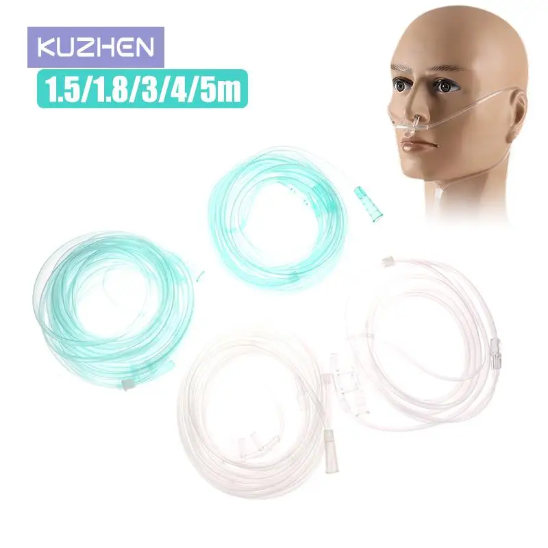 Disposable Pvc Nasal Oxygen Tube Oridion Connector Double Nasal Oxygen Tube for Oxygenerator Hydrogen Generator 1.5/1.8/3/4/5M