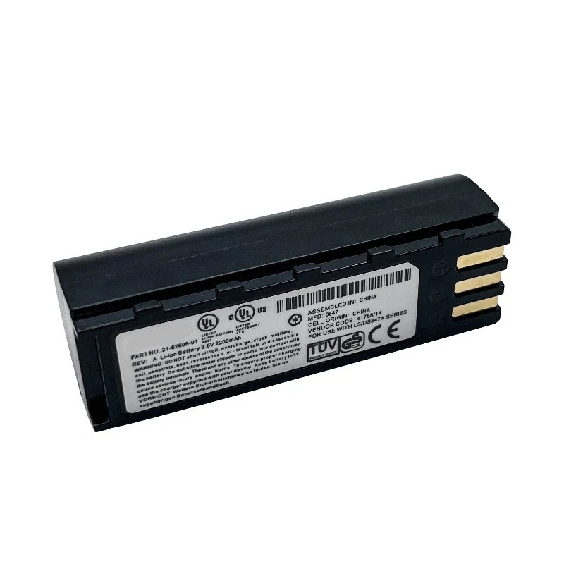 3.6 فولت 2200 مللي أمبير 21-62606-01 للرمز LS3478 DS3478 LS3578 DS3578 بطاريات ماسح الباركود #4