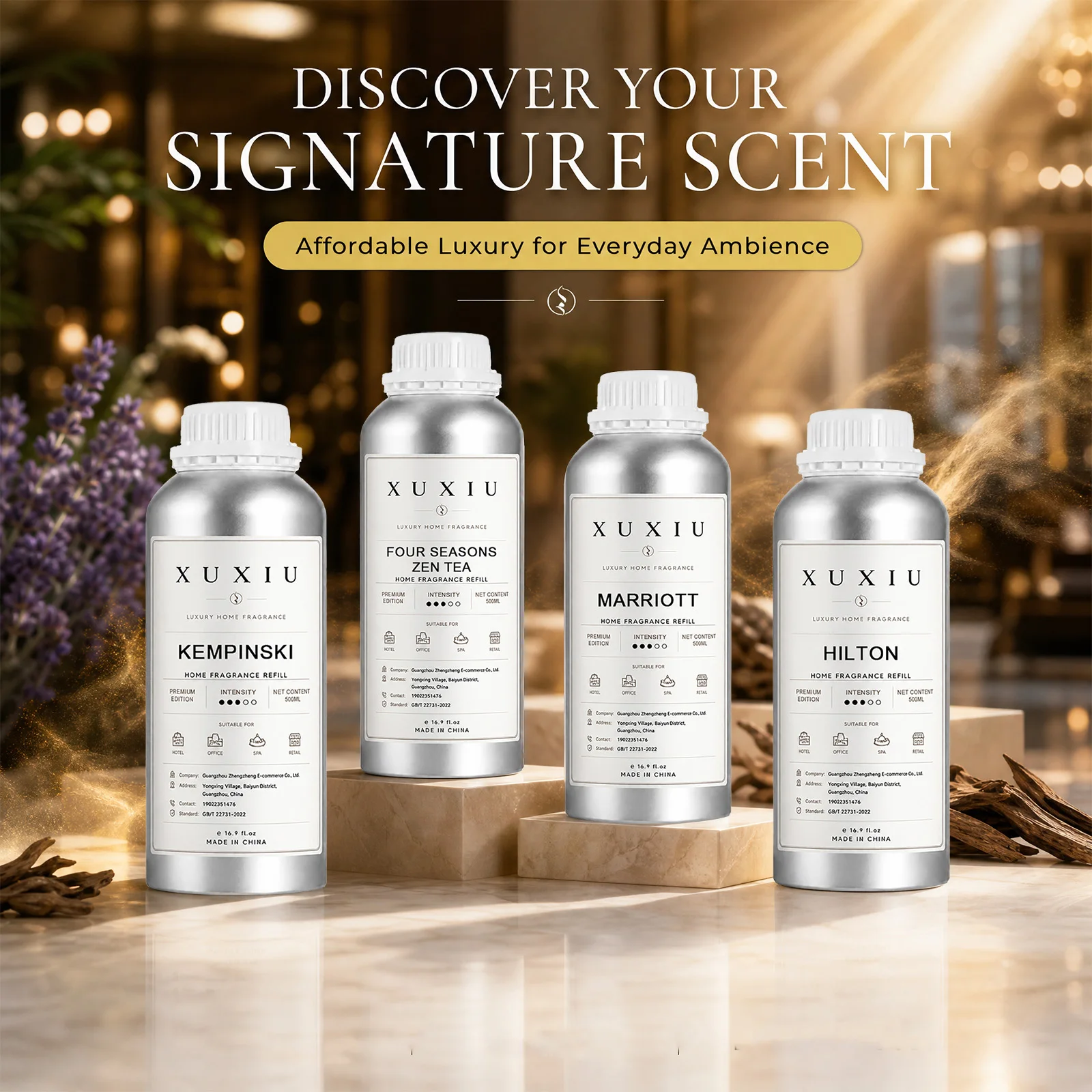 Home Fragrance Long Lasting - Olio Essenziale a Base Oleosa a