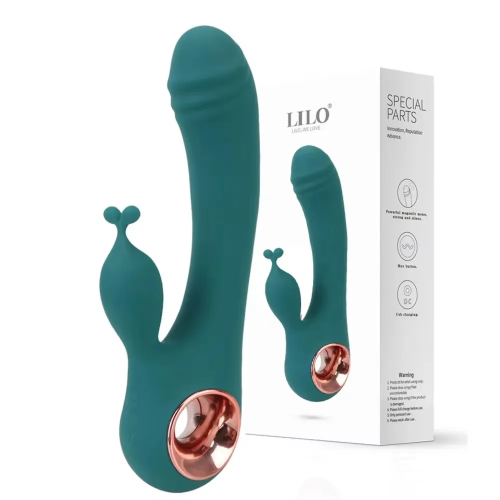 Female orgasmic artifact: G-spot clitoral dual stimulation AV massage stick, recommended multi frequency vibration sex toys