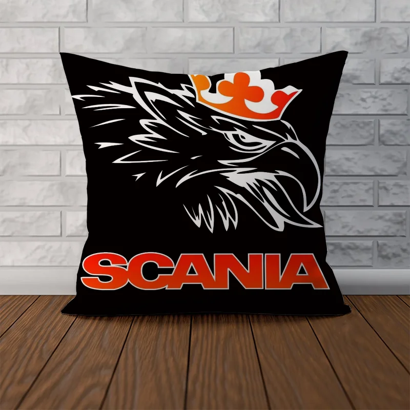 Decorative Pillowcase Decor 40x40 S-Scania Couple Pillow Pillowcases for Pillows 45x45 Car Decoration Cushion Covers Pilow Cases