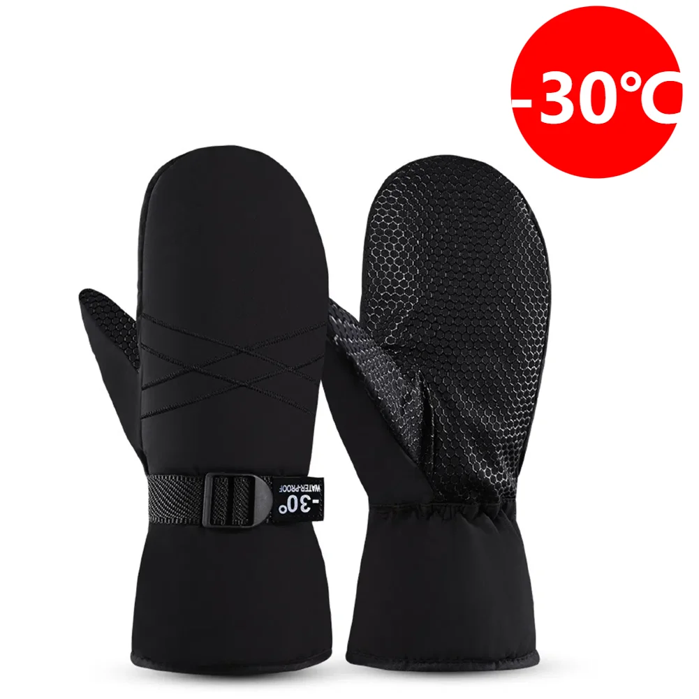 

Лыжные варежки, водонепроницаемые зимние перчатки, ветрозащитные велосипедные перчатки, термоперчатки для сноуборда, перчатки для холодной погоды для мужчин и женщин