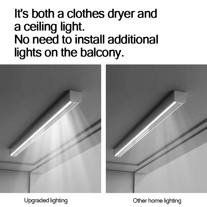 Quality Home Electric Ceiling Laundry Drying Rack Automatic Folding Hanger Remote Control Luxury for Indoor Balcony Clothes Rack