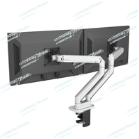 V8 Dual Screen Monitor Height Adjustable Telescopic Universal Rotating Lifting Floating Foldable Office Desk Stand