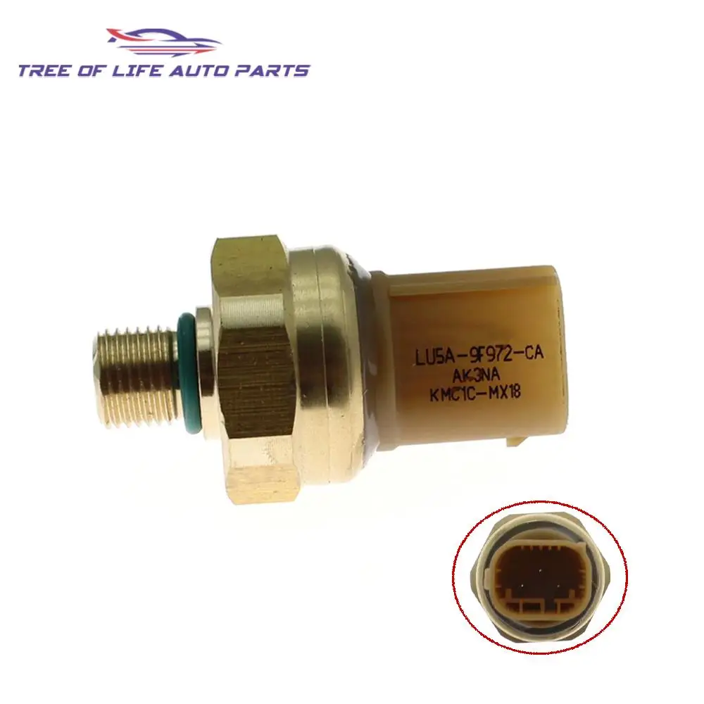 New Fuel Injector Pressure Sensor For FORD FOCUS MK3 C346 1.5 ECOBOOST C-MAX MONDEO TRANSIT LU5A-9F972-CA LU5Z-9F972-A 2456179