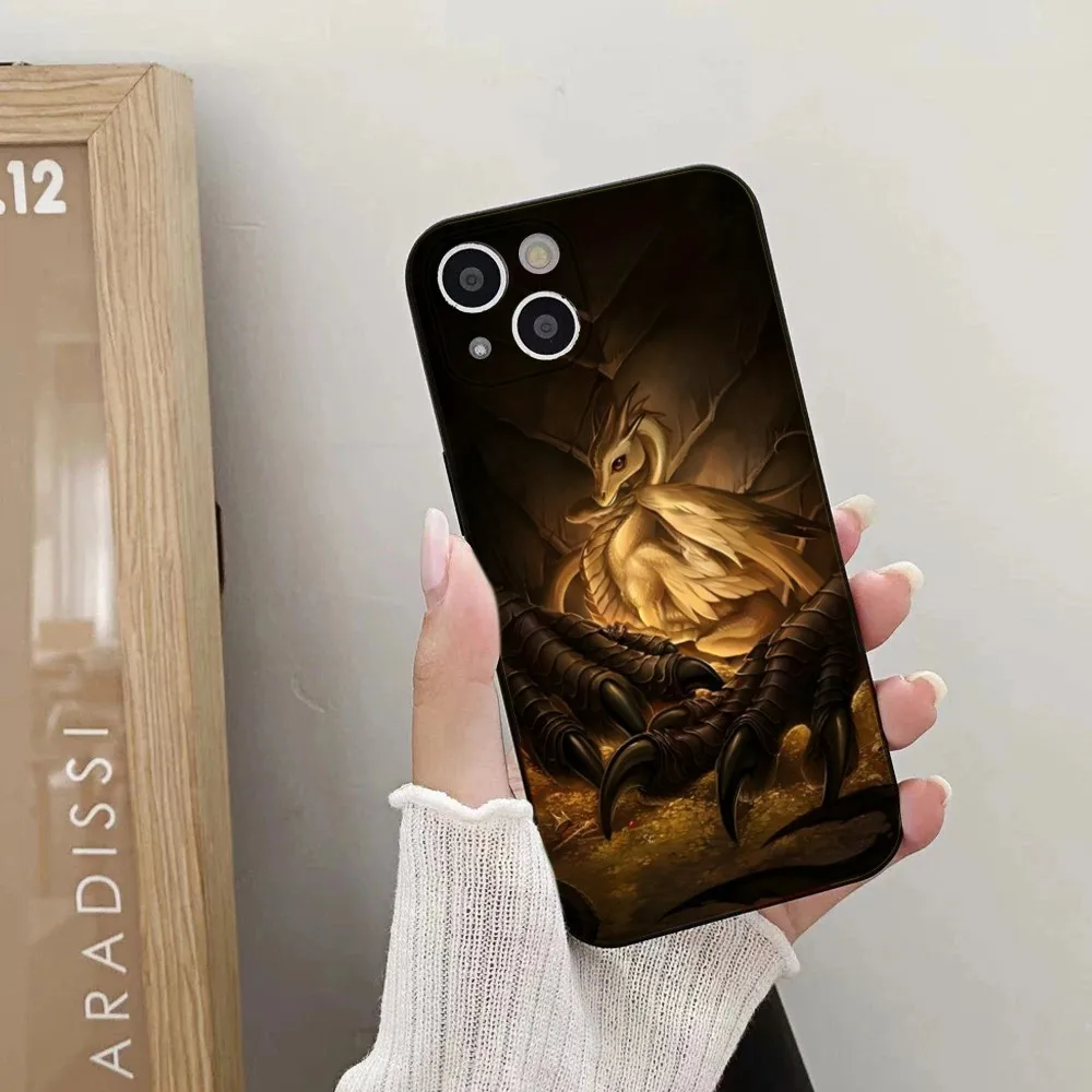 F-Fourth Wing Phone Case For iPhone 15,14,13,12,11 Plus,Pro,Max,XR,XS,X,7,8 Plus,SE,Mini Silicone Soft