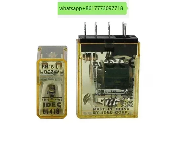 RH1B-UL DC24 12 48 IDEC relay RH2B-U AC220 110 240 RH3B RH4B