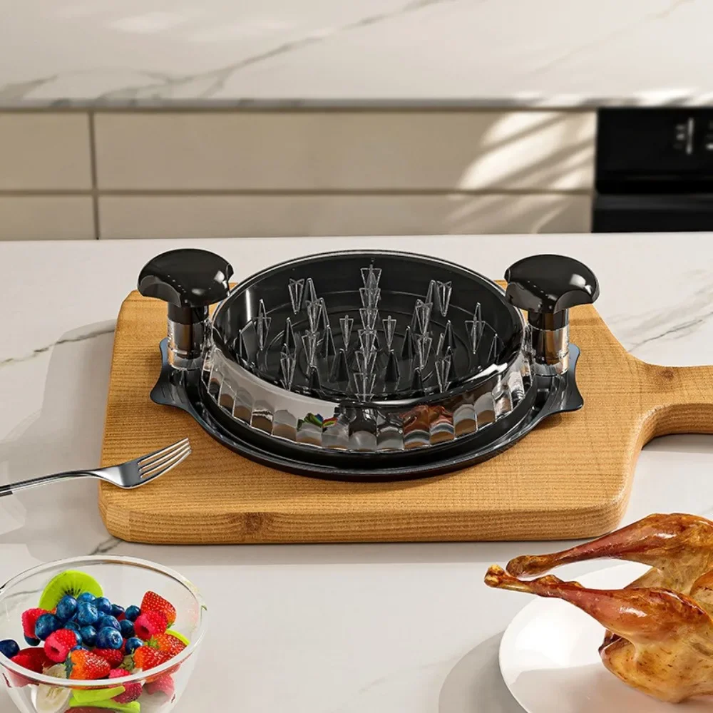 

Pork Large 10'' Chicken Shredder Tool Twist Visible Meat Shred Machine Anti-Slip Handle Meat Grinders Chicken Beef