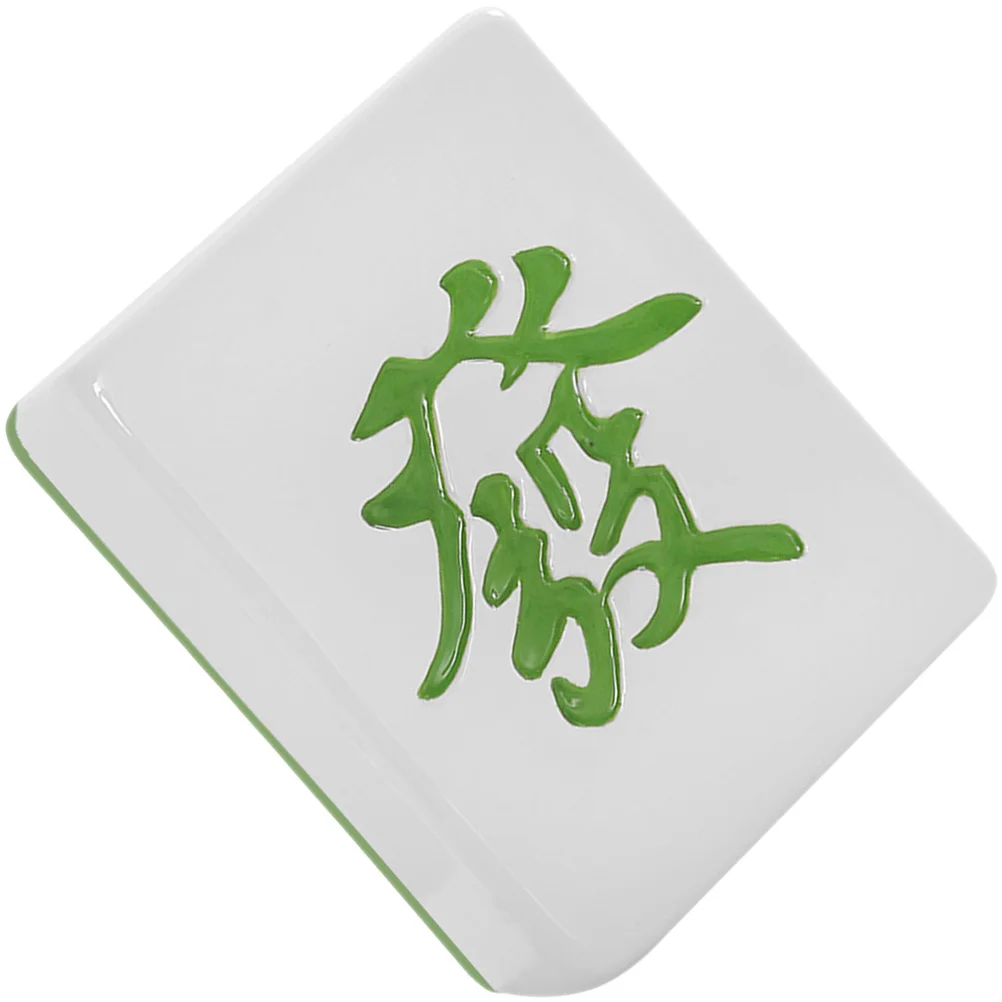 

Mahjong Shape Ceramic Piggy Bank Durable Money Saver for Kids and Adults Decorative Coin Jar Gift Savings Box Savings Box