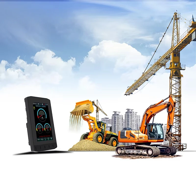 Dedicated Controllers Waterproof Capacitive Touch Industrial Open Frame  Excavator Display  All In One