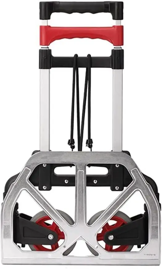 Trolley Multi-Function Shopping Cart Portable Express Delivery Trolley Collapsible Aluminum Alloy Baggage Trailer Large Outdoor