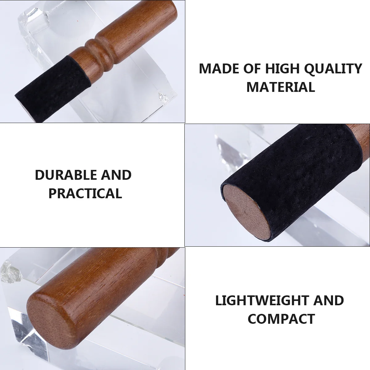1pc Buddha Sound Schüssel Zubehör Handgemachte Nepalesische Klangschale Mallet Mittlere Größe Meditation Stick Chanting Schalen Striker Gong