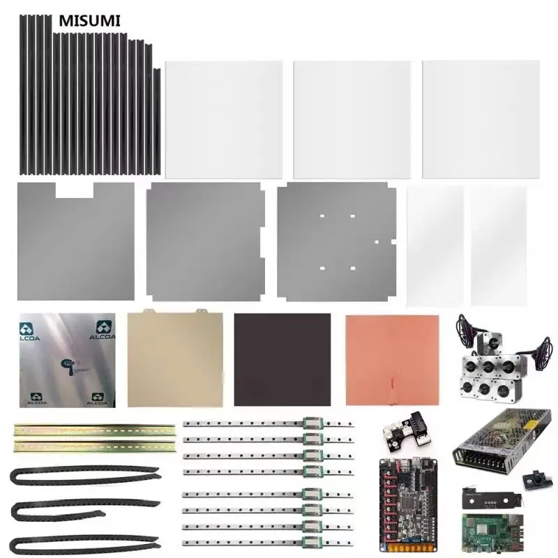 Imagem -05 - Kit Painel de Gabinete da Impressora 3d Voron 2.4 Kit Painel Acrílico 250 mm 300 mm 350 mm Conjunto