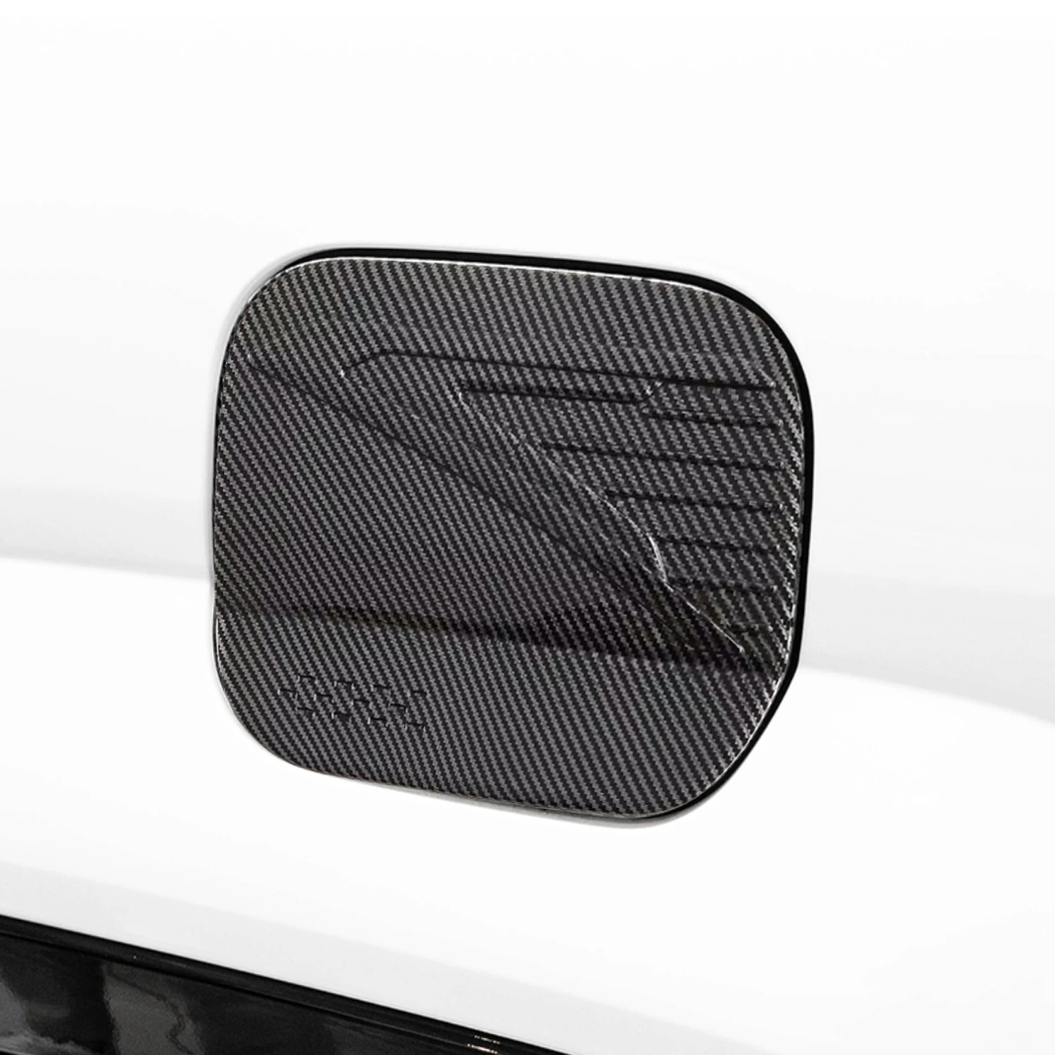 

for Hyundai Santa Fe MX5 2024 ABS Carbon Fiber Fuel Tank Cover Cap Gas Lid Accessory