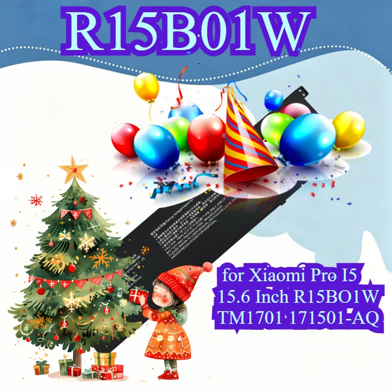 

Новая батарея для ноутбука Xiaomi Pro I5 15.6 дюймов R15B01W R15BO1W TM1701 171501-AQ 7.6V 7900mAh / 6900mAh
