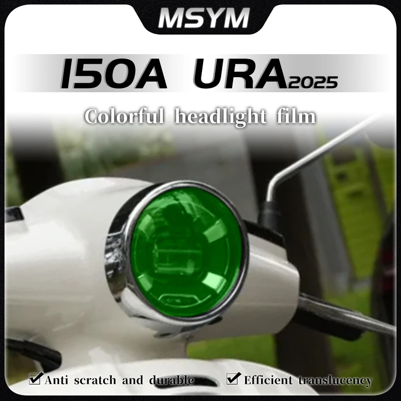 

Для CFMOTO 150A URA 2025, защитная пленка для фар и приборов, модификация фар, дневные ходовые огни, наклейка