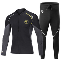 1.5mm Neoprene Wetsuit Men Wet Suits Front Zipper Water Sports Diving Suit Surfing Snorkeling Quick drying Swimsuit