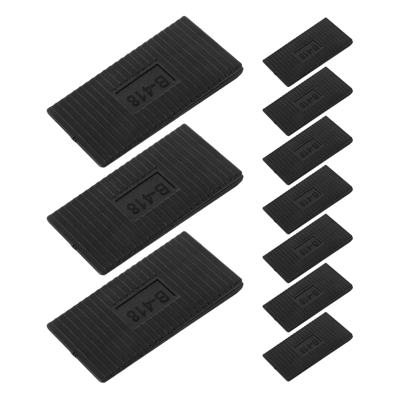 10Pcs Plastic Fountain Leveling Shim 7Mm Height Outdoor Base Pad for Water Feature Garden Backyard Water Feature Shims