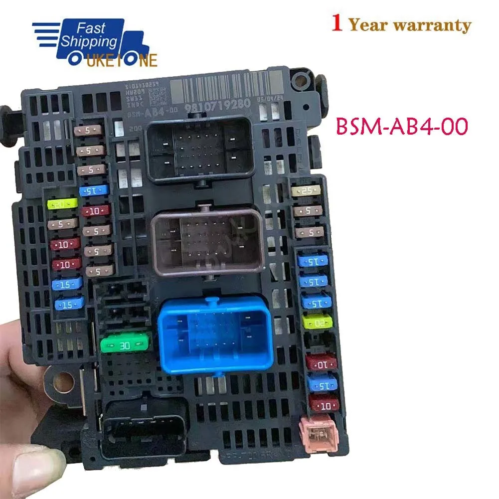 BSM-AB4-00 For Peugeot 508 Citroen C4 Fuse Box Electric Control BSMAB400 Car Accessories