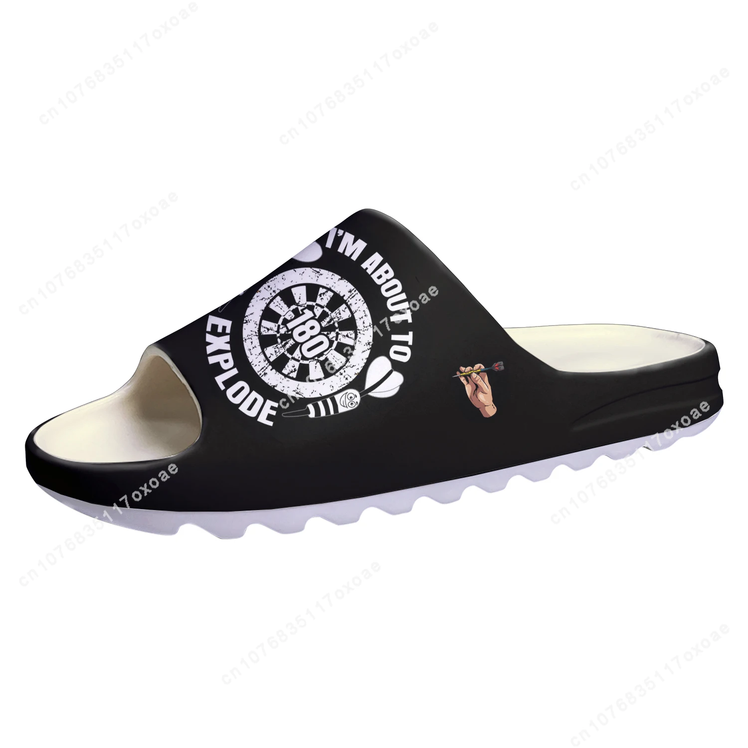 Love Gift Darts Player Soft Sole Sllipers Home Clogs Step On Water Shoes Mens Womens Teenager Step in Customized Sandals