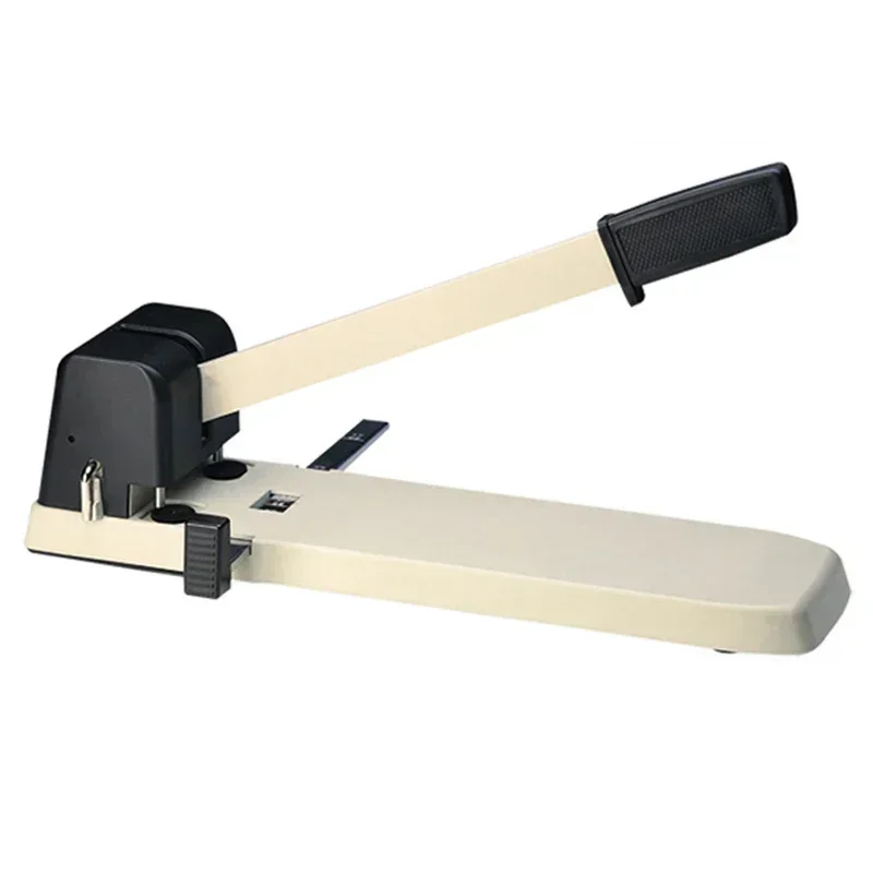 Stainless Steel Long-Reach 2-Hole Office Punch (200-Sheet Capacity) Heavy-Duty 2-Hole Punch Pack of 1