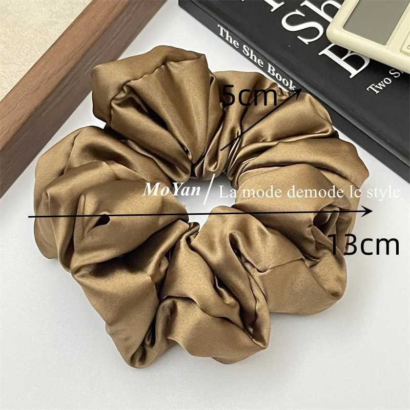 Fashion  Big Scrunchies for Hair Ties With Fillers  Elastic Hair Bands for Girls and Women Hair Accessories Tieup French Style