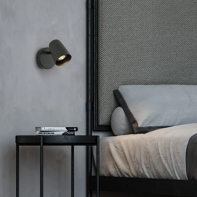 Room Decoration Led Wall Lights Indoor Bedroom Lamp Picture Light Reading Modern Minimalist Creative Hotel Retro Wall Light view 6