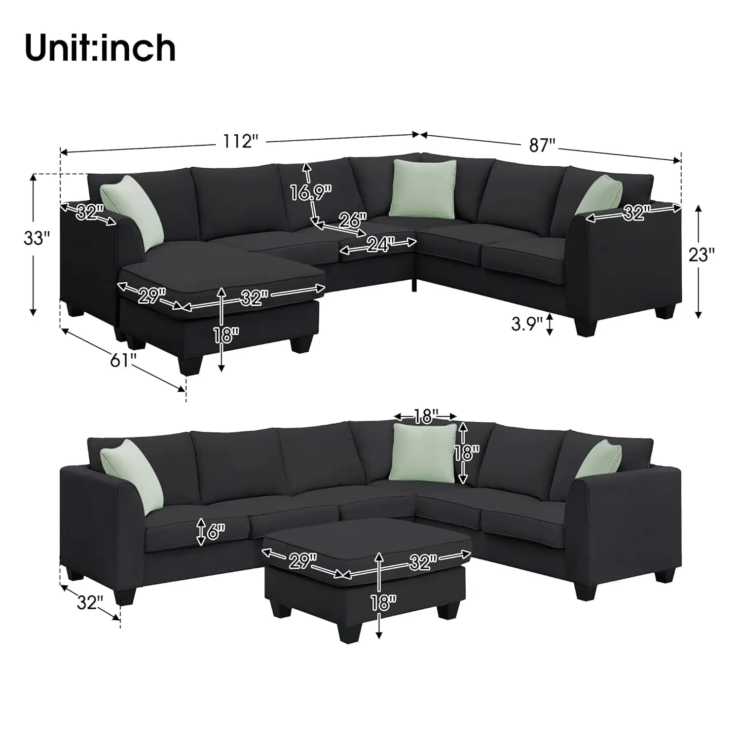 Thumbnail 2 - #8 Compare L-Shaped Corner Sofas Before You Buy
