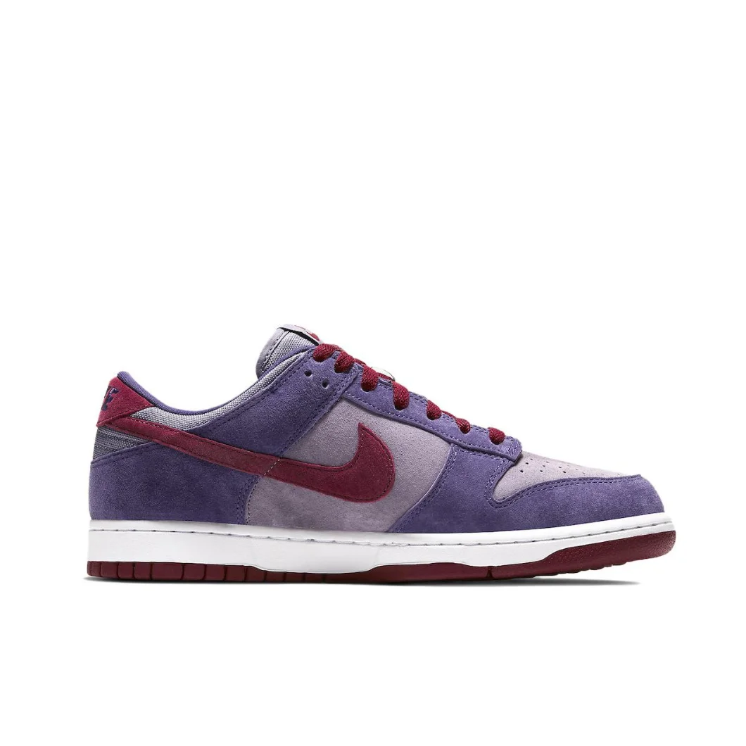 Nike New Dunk Low Men's and Women's Sneakers winter   lightweight cushioning board shoes Classic fashion sneakers Purple&Red