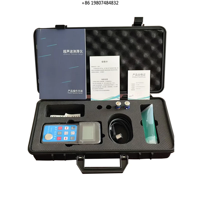 

Thickness Meter for Metal Plastic and Composites HighPrecision Ultrasonic Thickness Gauge Portable Digital Wall
