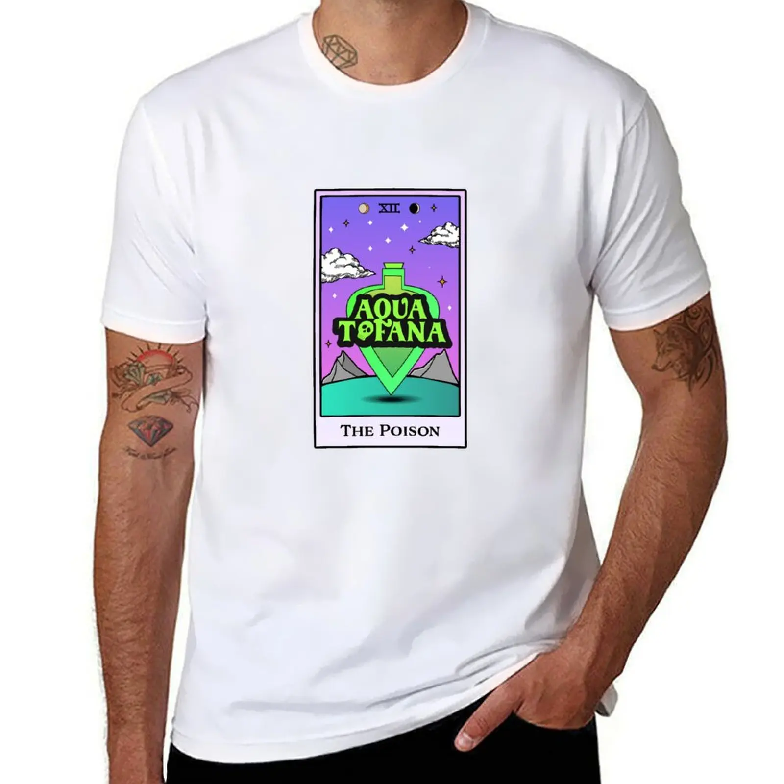 

Aqua Tofana Tarot T-Shirt man t shirts graphic man t shirt graphic T-Shirt