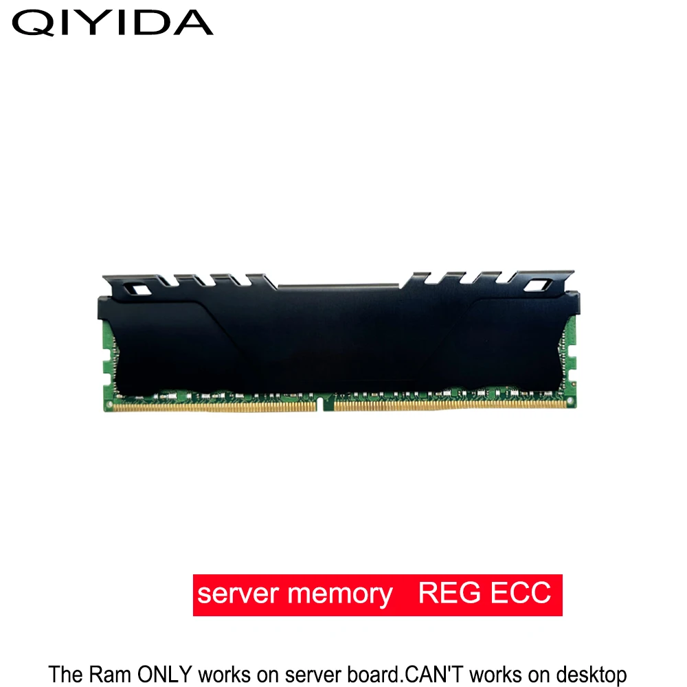 Qiyida ddr4 Ram 8GB 4GB 16GB PC4 2133MHz أو 2400MHz 2666MHZ 2400 أو 2133 ECC REG Server Memory 8G 16G 4G 32GB RAM